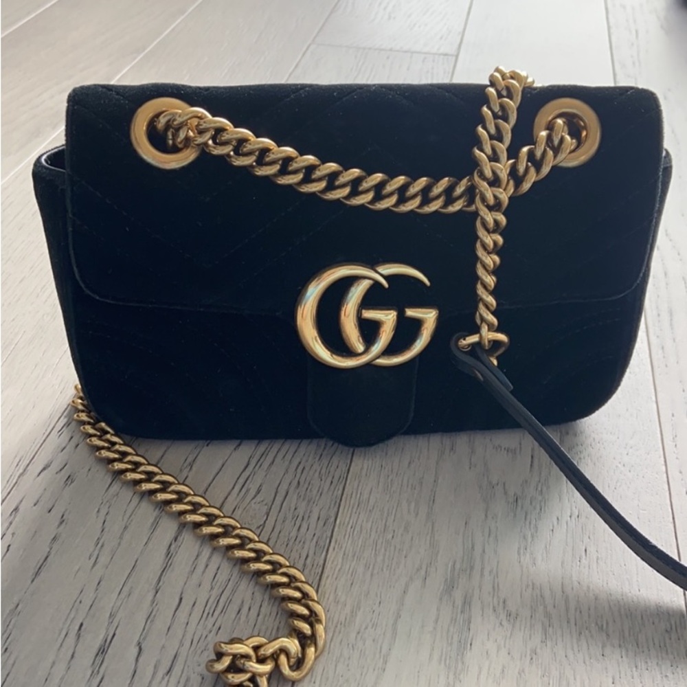 Gucci marmont velvet bag - Picture 4 of 7